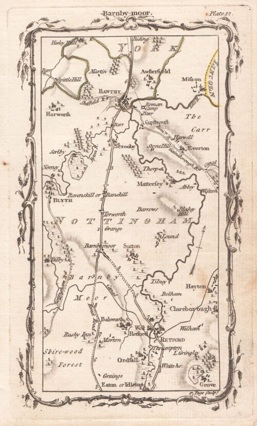 M.J. Armstrong -  Retford, Barnby Moor, Bawtry to Barnby Moor.