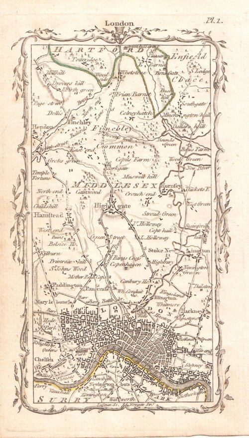 M.J. Armstrong -  London, Highgate, Hartford.