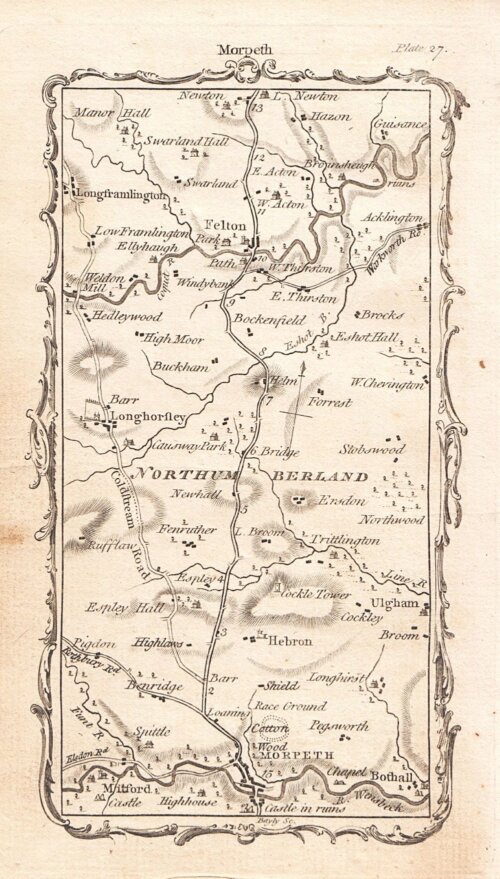 M.J Armstrong - Morpeth to Felton.