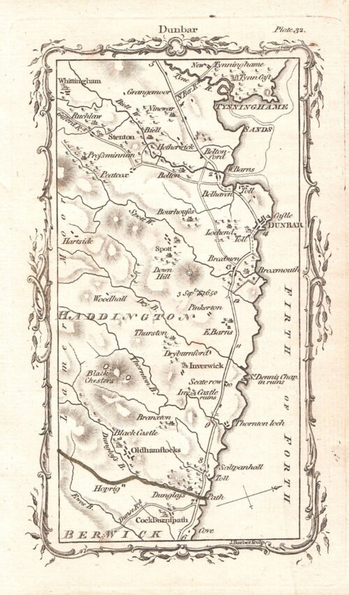 M.J Armstrong - From Cockburnspath, Broxburn, Dunbar, Bellhaven, Tyningham.