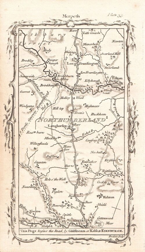 M.J Armstrong - From Morpeth to Longhorsley to Long Framlington.