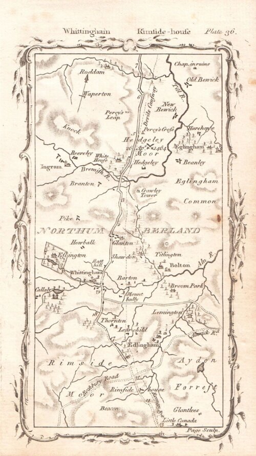 M.J Armstrong  - From Whittingham to Morpeth. 