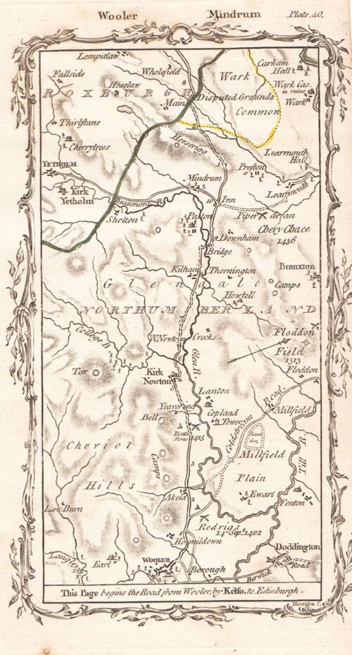 M.J Armstrong  -  Wooler, Akeld, Kirknewton, Mindrum