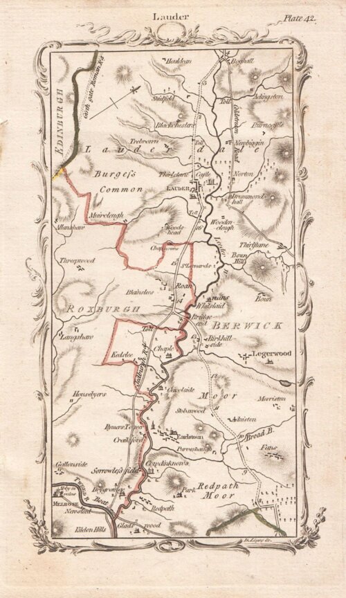 M J Armstrong  -  Redpath Moor, Birkhill, Lauder