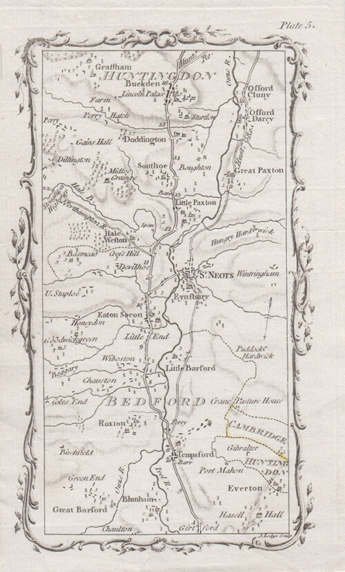 M J Armstrong  -   Girtford Tempsford St Neots Little Paxton Buckden