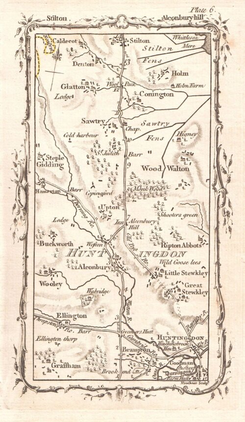 M.J. Armstrong -  Huntingdon to Stilton.