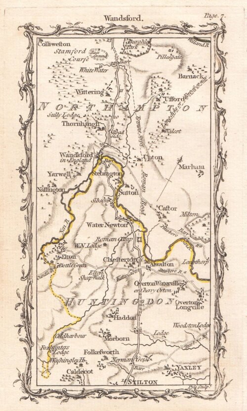 M.J. Armstrong -  Stilton, Chesterton, Sutton to Wandsford.  