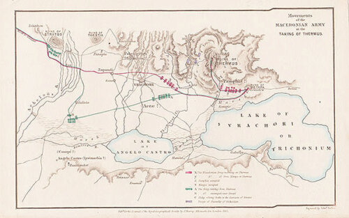 Movements of the Macedonian Army at the Taking of Thermus