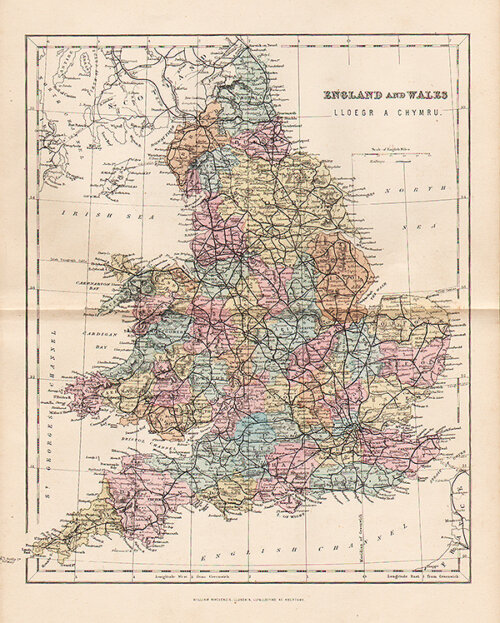 England and Wales  -  Lloegr a Chymru