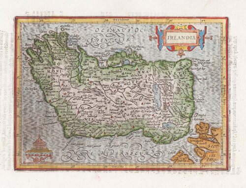 Ireland - Irlandia  -  Gerard Mercator