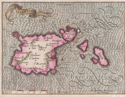Garnesay - Mercator/Hondius  