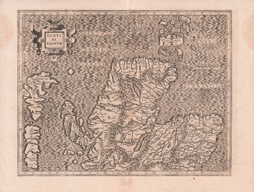 Scotiae  Regnum  -  Gerhard Mercator