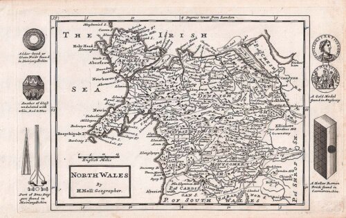 North Wales - Herman Moll 