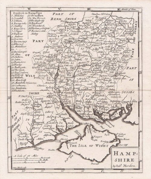 Hampshire by Robert Morden