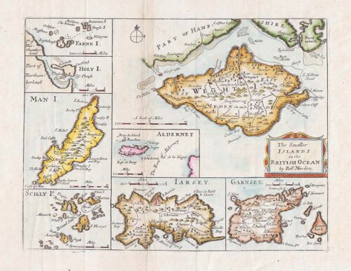 The Smaller Islands in the British Ocean by Robert Morden