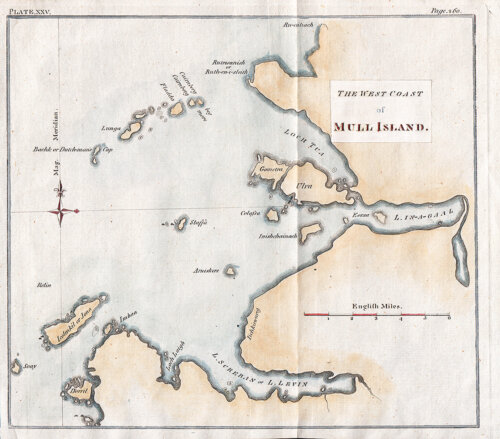 The West Coast of Mull Island.