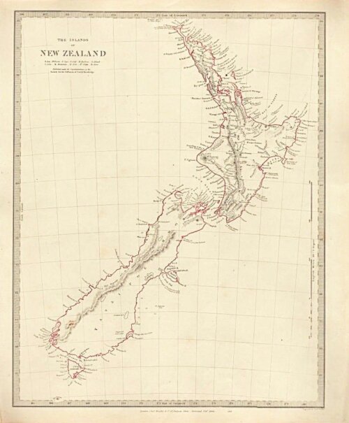 The Islands of New Zealand.