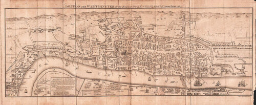 London and Westminster in the Reign of Queen Elizabeth Anno Dom 1563