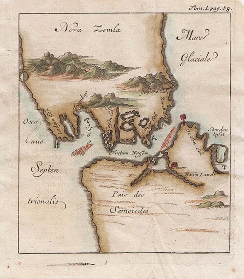 Nova Zemla et le Pais des Samoiedes