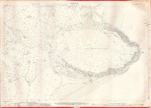 Mynydd Tir y Cwmwd - Ordnance Survey Map. 1918.