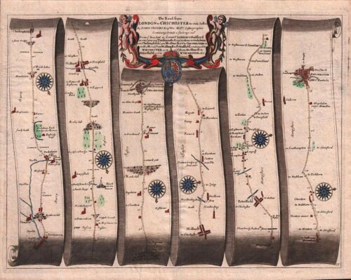 The Road from London to Chichester.