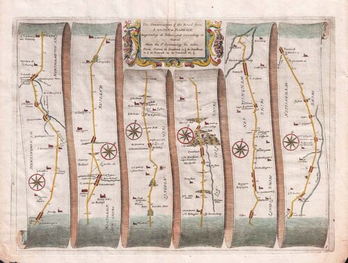 The continuation of the Road from London to Barwick 
