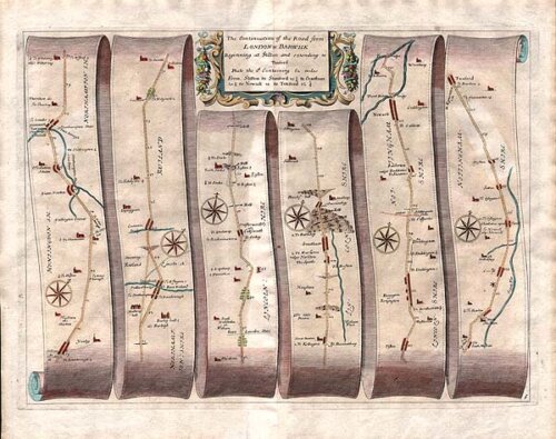 The Continuation of the Road from London to Barwick