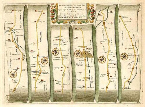 The Continuation of the Road from London to Barwick