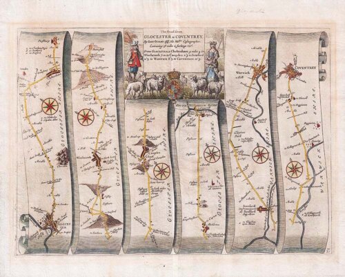 The Road from Glocester to Coventrey