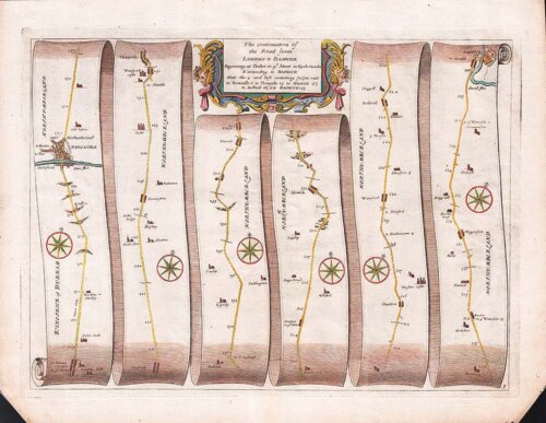 The continuation of the road from London to Barwick