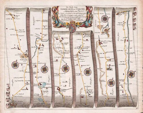 The Road from Shrewsbury and Chester to Holywell Flint 