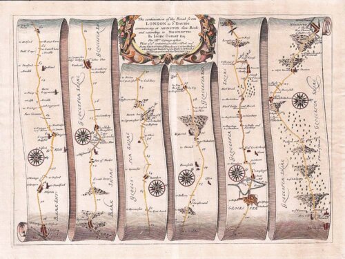 The Continuation of the Road from London to St Davids 