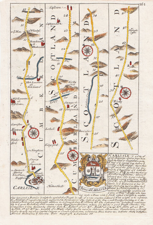 Carlisle to Jedborough to Kelso Barwick