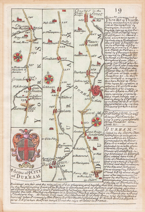 Darlington, Durham, Chester le Street