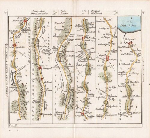Carington Bowles -  The road from Trethol to Holywell.