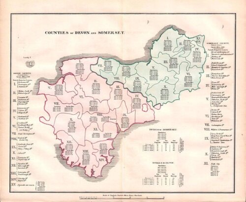 Parish Register Abstract 1831 - Counties of Devon and Somerset.