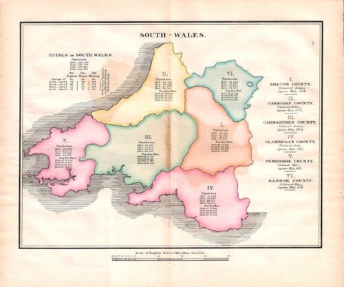 Parish Register Abstract 1831 - South Wales