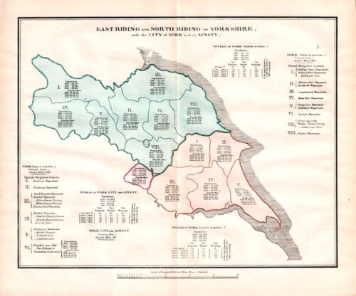 Parish Register Abstract 1831 - East Riding and North Riding of Yorkshire...