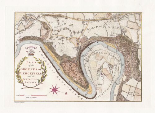 Plan of the Grounds of Piercefield and the Peninsula of Lancaut