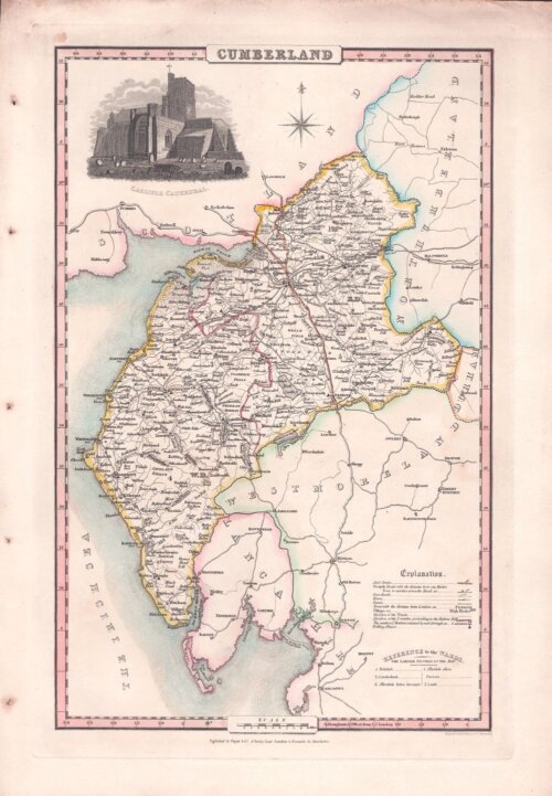 James Pigot & Co   (antique map)