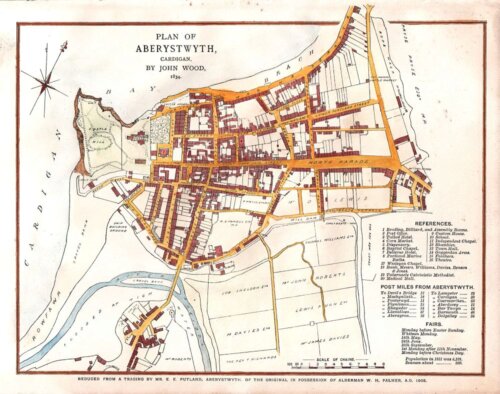Plan of Aberystwyth, Cardigan