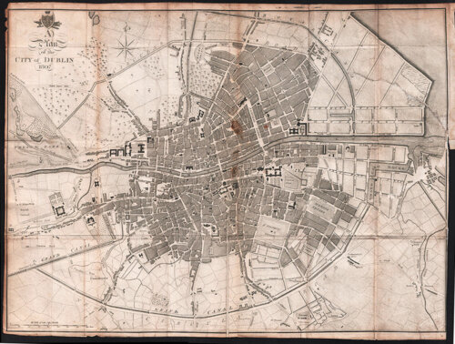 A Plan of the City of Dublin 1807.