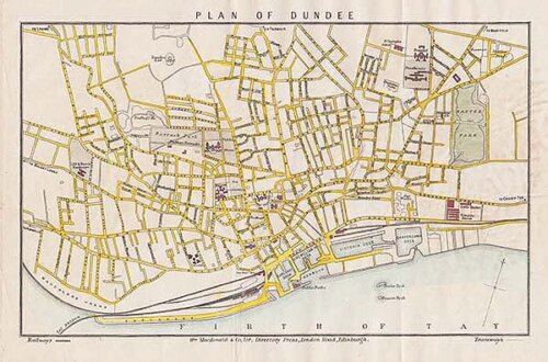 Plan of Dundee