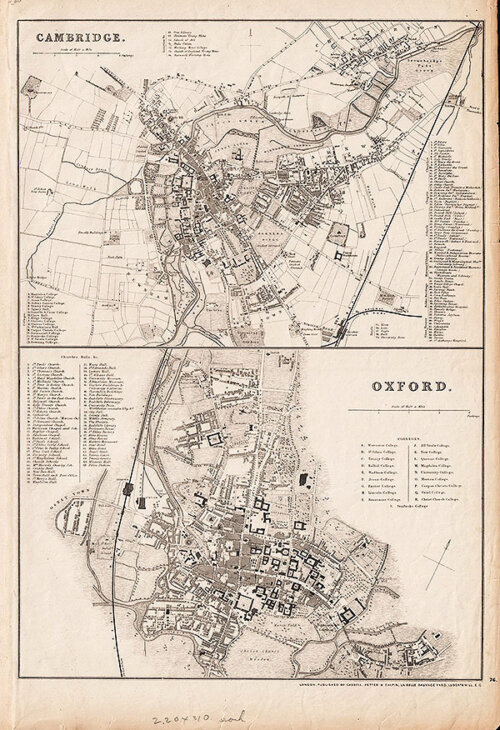 Cambridge and Oxford - Cassell