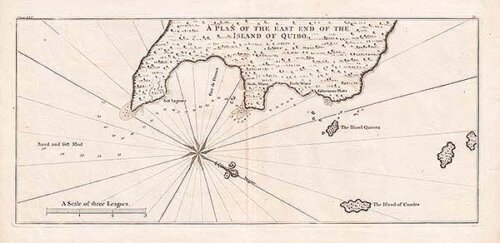 A Plan of the East End of the Island of Quibo