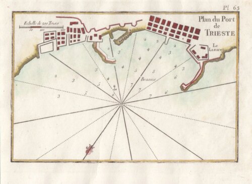 Plan du Port de Trieste.