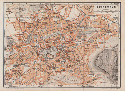 Plan of Edinburgh
