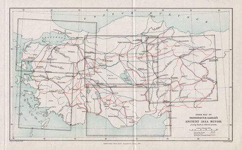 Index Map to Professor W M Ramsay's Ancient Asia Minor..... 