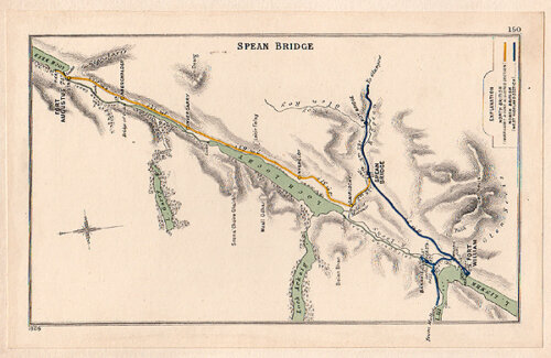 Pre Grouping railway junction around Spean Bridge