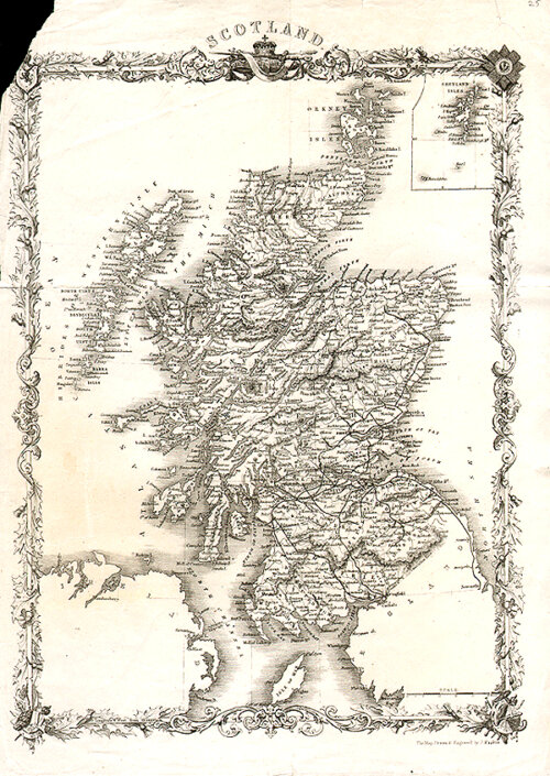 Scotland by J Rapin
